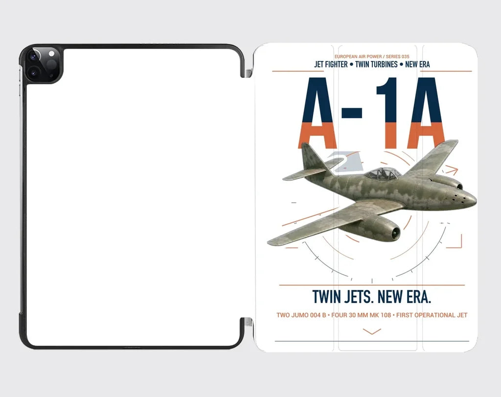 Messerschmitt Me 262A-1a design on white ipad tablet case