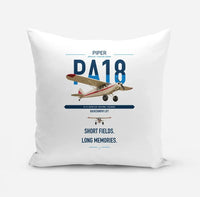 Thumbnail for Piper PA-18 Super Cub design on white pillow