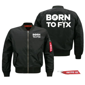Born To Fix Airplanes Pilot Jackets (Customizable)