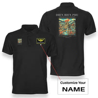 Thumbnail for DIEN BIEN PHU - Poster - Double-Side Polo - Black + Name