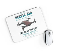 Thumbnail for DJI Mavic Air design on white rectangle mouse pad