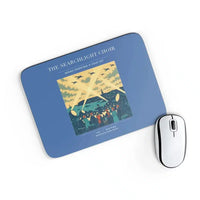 Thumbnail for VINTAGE G4504 - The Searchlight Choir - Designed Mouse Pads design on blue rectangle