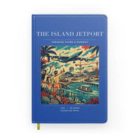 Thumbnail for VINTAGE G4118 - The Island Jetport - Designed Notebooks design on blue