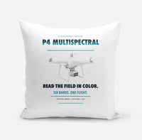 Thumbnail for DJI P4 Multispectral design on white pillow