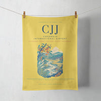 Thumbnail for Cheongju International Airport (CJJ) design on yellow towel