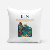 Thumbnail for Norman Manley International Airport (KIN) design on white pillow
