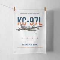Thumbnail for KC-97L STRATOFREIGHTER design on white towel
