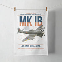 Thumbnail for Hawker Typhoon Mk IB design on white towel