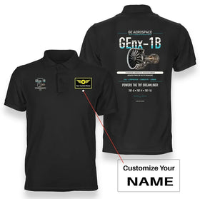 GE GEnx-1B Engine Premium Polo T-Shirts