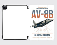 Thumbnail for AV-8B Harrier II design on white ipad tablet case