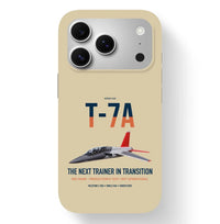Thumbnail for T-7A Red Hawk design on beige magsafe iphone case, for iPhone 17 Pro