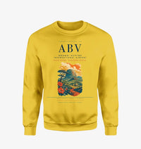 Thumbnail for Nnamdi Azikiwe International Airport (ABV) design on yellow sweatshirt