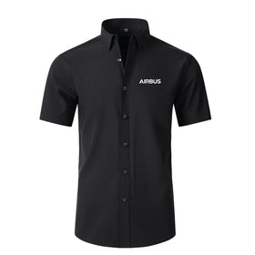 Airbus & Text Short & Long Sleeve Shirts