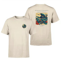 Thumbnail for VINTAGE G4452 - The Mechanic's Lunch Whistle - Double-Side T-Shirt design on beige double side t shirt