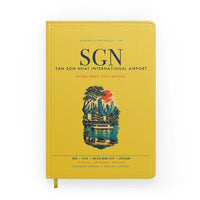 Thumbnail for Tan Son Nhat International Airport Ho Chi Minh City (SGN) design on yellow notebook