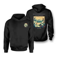 Thumbnail for VINTAGE G4459 - The Sound Barrier Morning - Double-Side Hoodie design on black double side