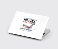 Thumbnail for UC-35A Citation Ultra Rapid Utility Airlift design on white MacBook case