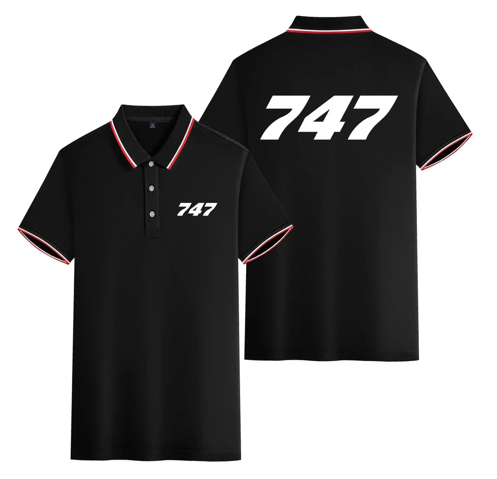 Customisable Boeing 747 Polo Shirt - view 2