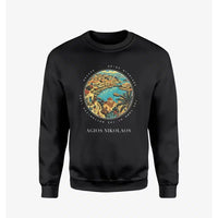 Thumbnail for AGIOS NIKOLAOS - Badge - Sweatshirt - Black