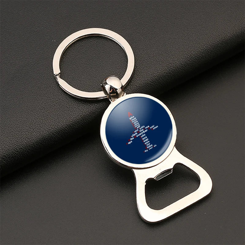 Aviation Alphabet Key Chain - view 2