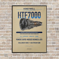 Thumbnail for HTF7000 vertical canvas print - framed - beige background