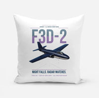 Thumbnail for F3D-2 Skyknight design on white pillow