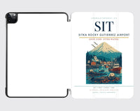 Thumbnail for Sitka Rocky Gutierrez Airport (SIT) design on white ipad tablet case