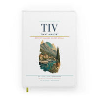Thumbnail for Tivat Airport (TIV) design on white notebook