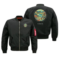 Thumbnail for YORON - Badge - Bomber Jacket - Black