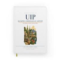 Thumbnail for Quimper–Cornouaille Airport (UIP) design on white notebook