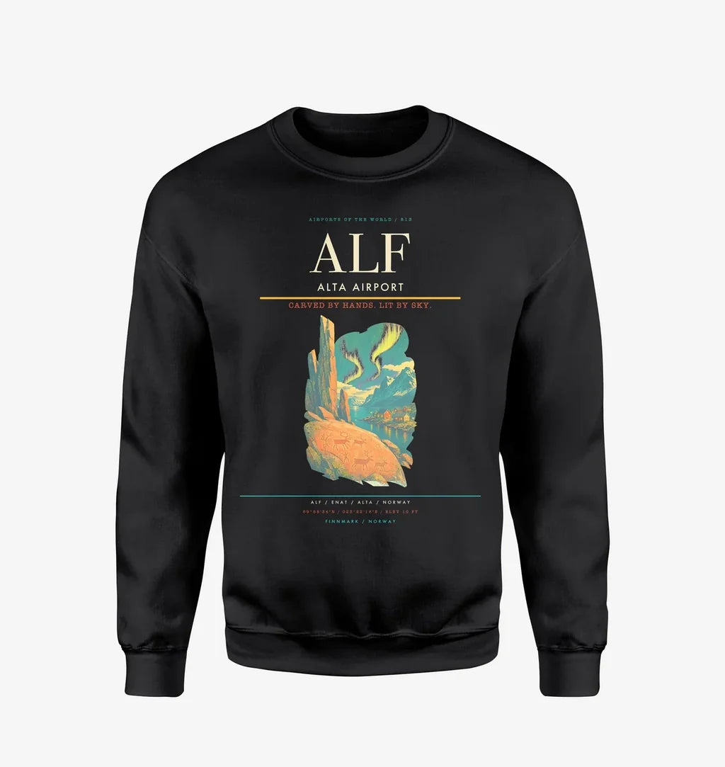 Alta Airport ALF Sweatshirt - Black
