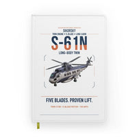 Thumbnail for Sikorsky S-61N design on white notebook
