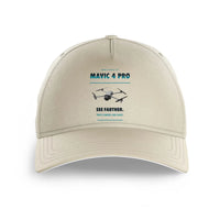 Thumbnail for DJI Mavic 4 Pro design on beige printed hat