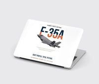 Thumbnail for F-35A Lightning II Quiet Profile Total Picture design on white MacBook case