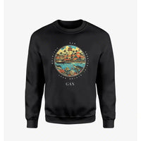 Thumbnail for GAN - Badge - Sweatshirt - Black