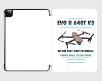 Thumbnail for Autel EVO II Dual 640T V3 design on white ipad tablet case