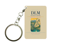 Thumbnail for Dalaman Airport DLM Key Chain design on beige key chain