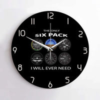Thumbnail for Only Six Pack I Will Wall Clock - view 2