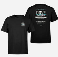 Thumbnail for de Havilland DH.104 Dove 8 design on black t shirt