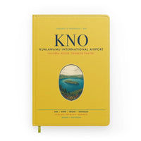 Thumbnail for Kualanamu International Airport Medan (KNO) design on yellow notebook