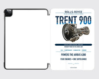 Thumbnail for TRENT 900 design on white ipad tablet case