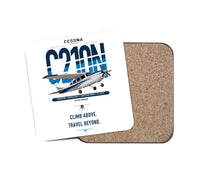 Thumbnail for Cessna T210N Centurion design on white 1 piece coaster