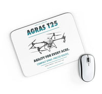 Thumbnail for DJI Agras T25 design on white rectangle mouse pad