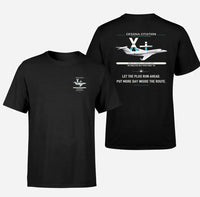 Thumbnail for Cessna Citation X+ design on black double-side t-shirt, double-side print