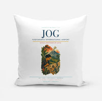 Thumbnail for Yogyakarta International Airport (JOG) design on white pillow