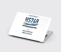 Thumbnail for Hawker Siddeley HS 748 Series 2A design on white MacBook case