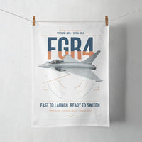 Thumbnail for Eurofighter Typhoon FGR4 design on white towel