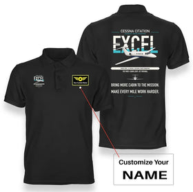 Cessna Citation Excel Premium Polo T-Shirts