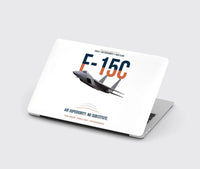 Thumbnail for F-15C Eagle Air Superiority No Substitute design on white MacBook case