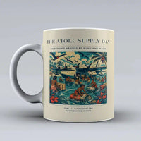 Thumbnail for VINTAGE G4189 - The Atoll Supply Day - Ceramic Mug design on beige